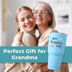 img 3 attached to KEDRIAN Grandma Tumbler Set: Perfect Gift for Grandmothers and Granddaughters