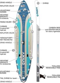 img 3 attached to NIXY Adventurer Inflatable Ultra Light Paddleboard