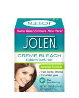 🌟 jolen creme bleach pot 30ml: brighten and rejuvenate your skin safely and effectively logo