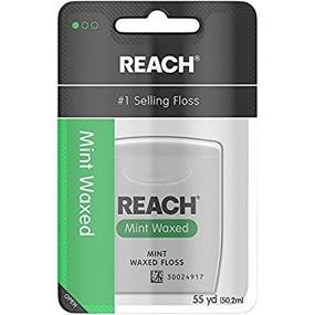 img 3 attached to Mint Waxed Floss 55 Yards (Pack of 8) by REACH