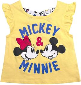 img 1 attached to 👚 Disney Girls 3PC Shirt Set: Stylish Short Shirts for Girls - Clothing and Tops Collection