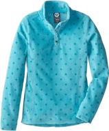 roxy girls cascade printed fleece girls' clothing logo