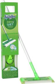 img 3 attached to Swiffer Sweeper Starter Kit, 🧹 Dry and Wet Floor Mop, 11-Piece Set