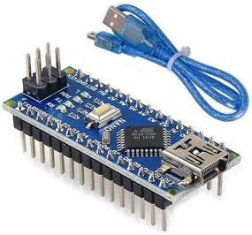 img 4 attached to 💡 Mini Nano V3.0 ATmega328P Microcontroller Board with USB Cable - Ideal for Arduino Projects and Programming