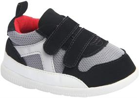 img 3 attached to 👟 Kuner Baby Unisex Cotton Sneakers with Rubber Sole for Outdoor First Walkers