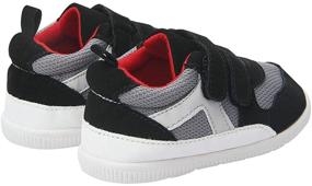 img 2 attached to 👟 Kuner Baby Unisex Cotton Sneakers with Rubber Sole for Outdoor First Walkers