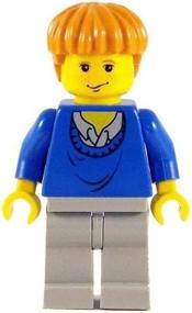 img 1 attached to Ron Weasley Blue Sweater Minifigure