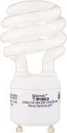 💡 westpointe cf13sw1b24 13-watt gu24 base twist and lock mini compact fluorescent light bulb – soft white logo