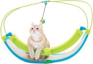 🐱 interactive kitty city rocking roller: includes balls and scratch pad for endless cat entertainment logo