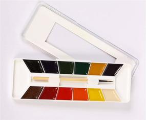 img 1 attached to 🎨 Jack Richeson 38011 Yarka Student Semi Moist Watercolor Set: Complete 12-Piece Collection