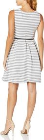 img 1 attached to Nine West Womens Striped Flare