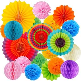 img 4 attached to Honeycomb Birthday Festival Carnival Decorations Event & Party Supplies