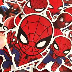 img 2 attached to MOQIAN Spider Man Stickers Waterproof Skateboard