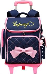 img 4 attached to Adanina Bowknot Backpack: The Ultimate Waterproof Elementary Backpacks