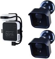 📷 enhance your blink outdoor camera system with 2pack all-new blink outdoor camera mount bracket & outlet wall mount for blink sync module 2 logo