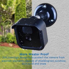 img 1 attached to 📷 Enhance Your Blink Outdoor Camera System with 2PACK All-New Blink Outdoor Camera Mount Bracket & Outlet Wall Mount for Blink Sync Module 2