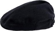 trendy kids tweed beret - stylish boys' hat & cap accessories logo