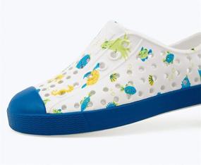 img 1 attached to Кроссовки для детей Jefferson Print Junior от Native Shoes - вариант для обеих полов