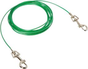 img 1 attached to Improved Tie Out 🐶 Cable by Boss Pet Products