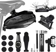 🚲 longmate bike tool kit sets: 16 in 1 multi-function mountain bike tools, bag included, bike phone mount holder, tire repair tools, and mini air pump for road mountain bikes logo