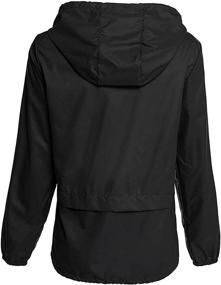 img 1 attached to 🧥 LIOMENGZI Lightweight Waterproof Windbreaker Raincoat for Women in Coats, Jackets & Vests