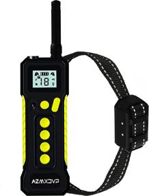 img 4 attached to 🐶 MMT10 Dog Training Shock Collar with Remote - AZMXDVP Rechargeable Shock Collar | 4 Modes: Beep, Vibration, Shock, and Flashlight | Adjustable Shock Levels | IP68 Waterproof | 1600 FT Remote Range