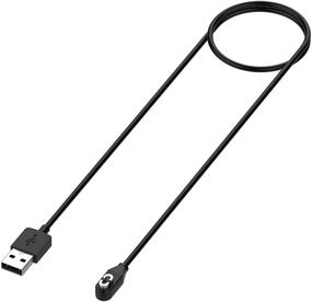 img 2 attached to ⚡ AfterShokz Aeropex/OpenComm Replacement USB Magnetic Charging Cable - 3.3ft (100cm)