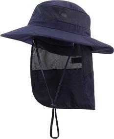 img 4 attached to Optimal Shielding for Summer Fishing: Boys' Hats & Caps by Home Prefer