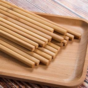 img 2 attached to 🥢 Reusable Chopsticks made of Dishwasher-Safe Restaurant-Grade Material