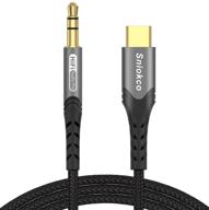 🎧 3.3ft usb c audio aux jack cable - sniokco type c to 3.5mm headphone stereo cord for google pixel 2 3 4xl, ipad pro 2018, galaxy s20, note 20, huawei p30 p20 pro & more logo