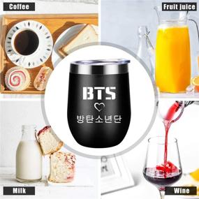 img 3 attached to Stainless Steel Bangtan Insulated Tumbler for Optimal Temperature Retention