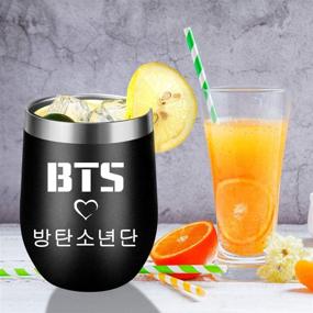 img 2 attached to Stainless Steel Bangtan Insulated Tumbler for Optimal Temperature Retention