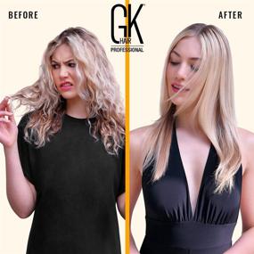 img 3 attached to 🌟Лучший набор GK HAIR Global Keratin: укрощение кератиновым волосам для безвоздушных, шелковистых волос - без формальдегида
