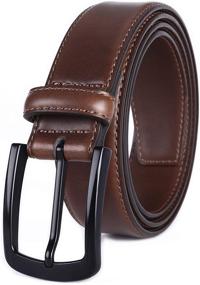 img 4 attached to Weifert Genuine Leather Dress Formal Men's Accessories