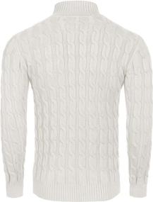 img 1 attached to Tinkwell Turtleneck Knitted Clearance Swearter Sports & Fitness for Cycling