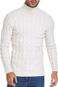 img 4 attached to Tinkwell Turtleneck Knitted Clearance Swearter Sports & Fitness for Cycling