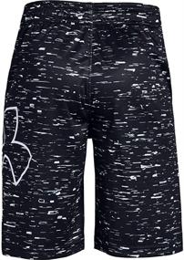 img 2 attached to Active and Stylish: Under Armour Renegade Printed Shorts for Boys