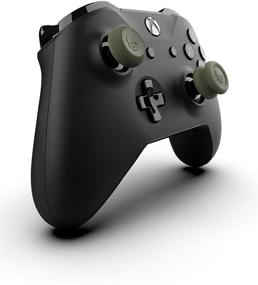 img 1 attached to Набор накладок для пальцев контроллера Xbox от Skull & Co. - черный, кожа, CQC, FPS, колпачок джойстика, крышка аналогового стика, 6 штук в упаковке