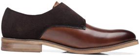 img 2 attached to 👞 Milano Leather Suede Double Loafer: Stylish Men's Slip-On Shoes in Loafers & Slip-Ons