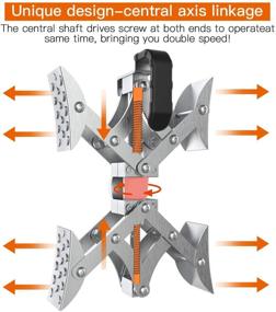 img 3 attached to 🚐 Стойка-фиксатор колес RV Sulythw для туристических трейлеров - Одна штука | Поддерживающие клиновидные стойки для колёс Аксессуары для кемпера Tire X