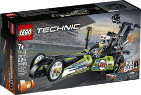 img 1 attached to 🏎️ LEGO Technic Pull Back Dragster Building Set