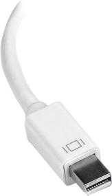 img 3 attached to 🔌 Активный адаптер Mini DisplayPort к HDMI StarTech.com - конвертер 4K 30 Гц - совместим с Mac/PC - белый