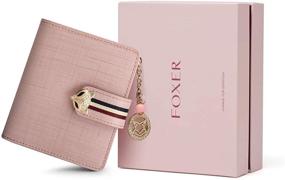 img 1 attached to 👜 FOXER Leather Wallet Bifold: A Timeless Valentine's Gift for Women - Handbags & Wallets