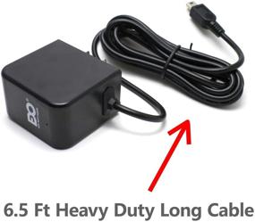 img 3 attached to 🔌 EDO Tech USB Wall Charger with 6.5 Ft Long Cable for Garmin Drive 51 52 61lm DriveTrack 71 DriveSmart 61 55 56 65 LMT-s 70lmt DriveAssist 51lmt-s DriveLuxe Dezl 570 LMT 580lmt-s GPS Navigator