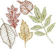 sizzix 663094 ножи для вырубки skeleton leaves логотип