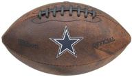 🏈 dallas cowboys nfl color logo football, 9-inches logo