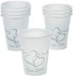 plastic disposable hearts wedding cups household supplies logo