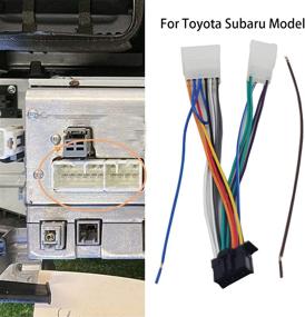 img 3 attached to 🔌 Замена проводки стереорадио Pioneer для Toyota Highlander Tacoma Prius 1994-2020 и Subaru 2012-2018 Forester WRX, от RED WOLF