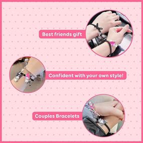 img 2 attached to 🤝 Relationship Matching Friendship Bracelets for Boys' Jewelry with Attractive Design