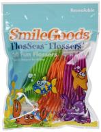 😁 practicon 7045280 flosseas flossers - 360 pack, perfect for a winning smile! logo